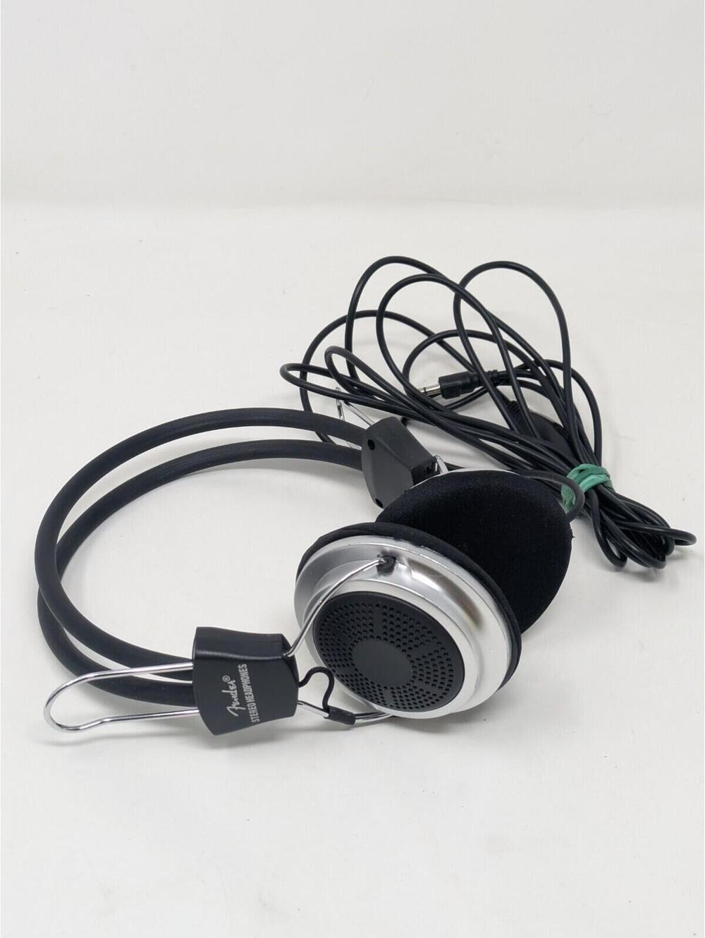 Fender Stereo Wired Headphones InLine Volume Controller Guitar Headphone Tested